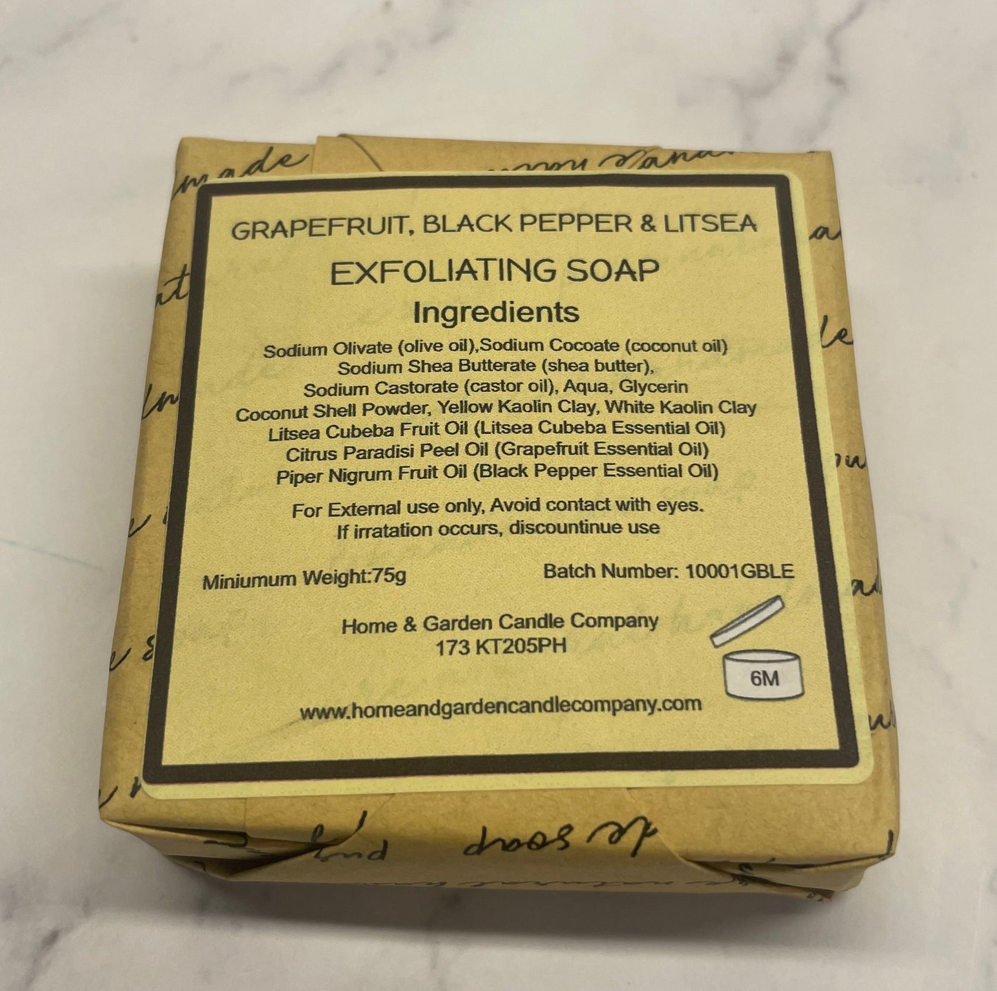 Grapefruit, Black Pepper and Litsea Cubeba