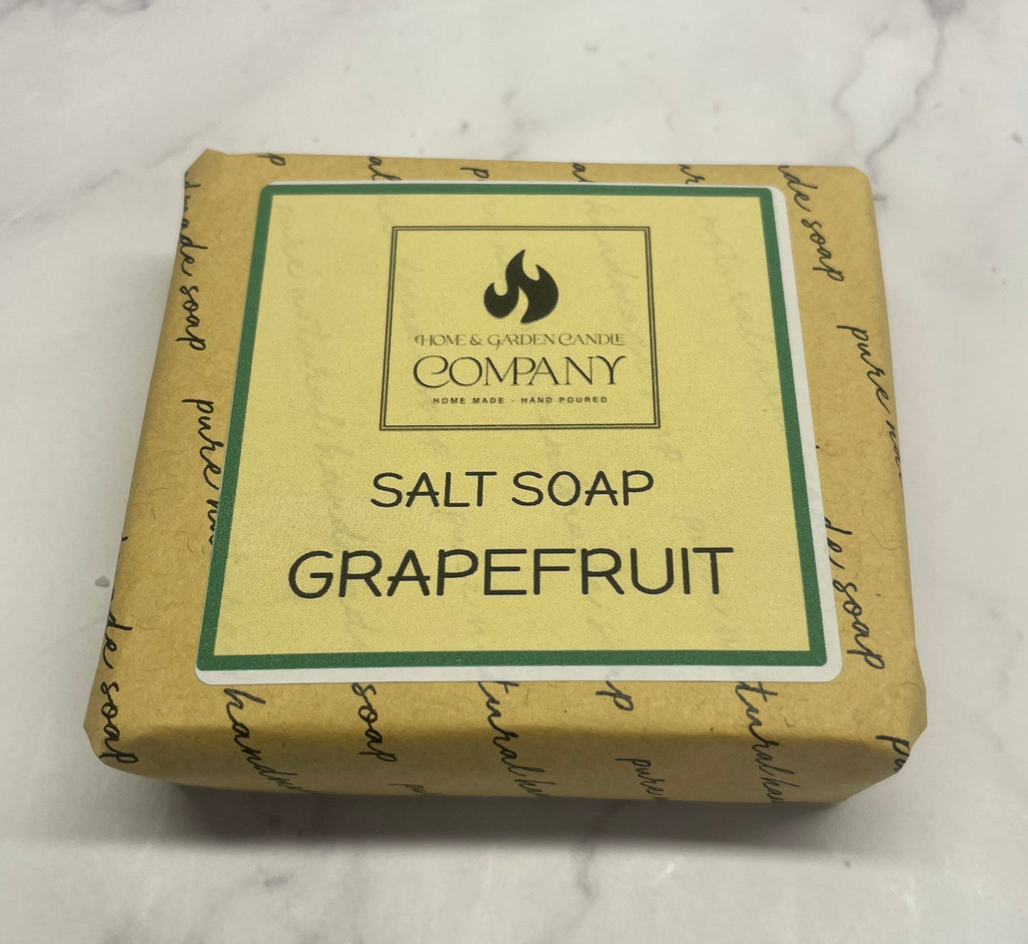 Grapefruit Salt Soap