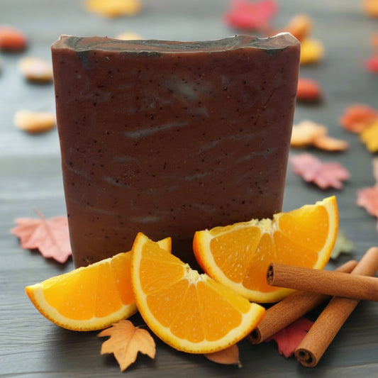 Orange & Cinnamon Exfoliating Soap