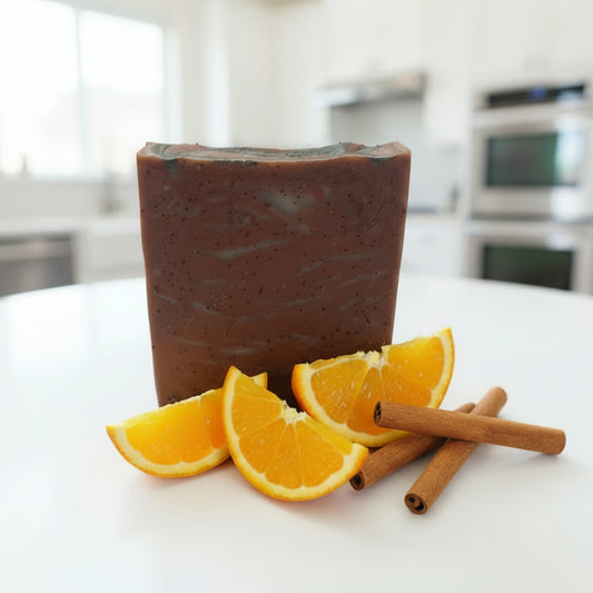 Orange & Cinnamon Exfoliating Soap