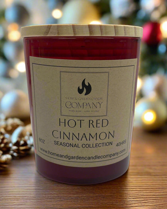 Red Hot Cinnamon Scented Candle