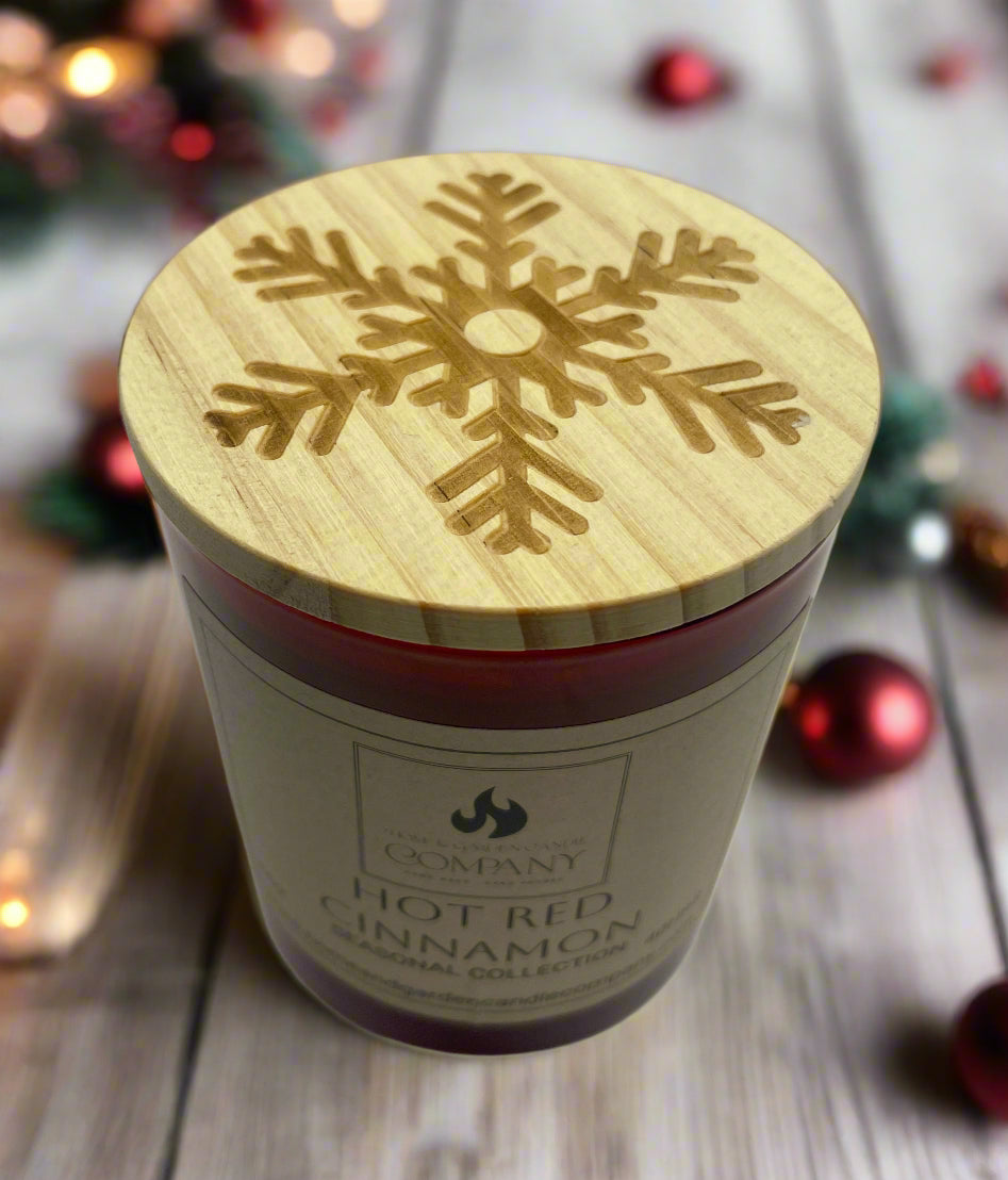 Red Hot Cinnamon Scented Candle