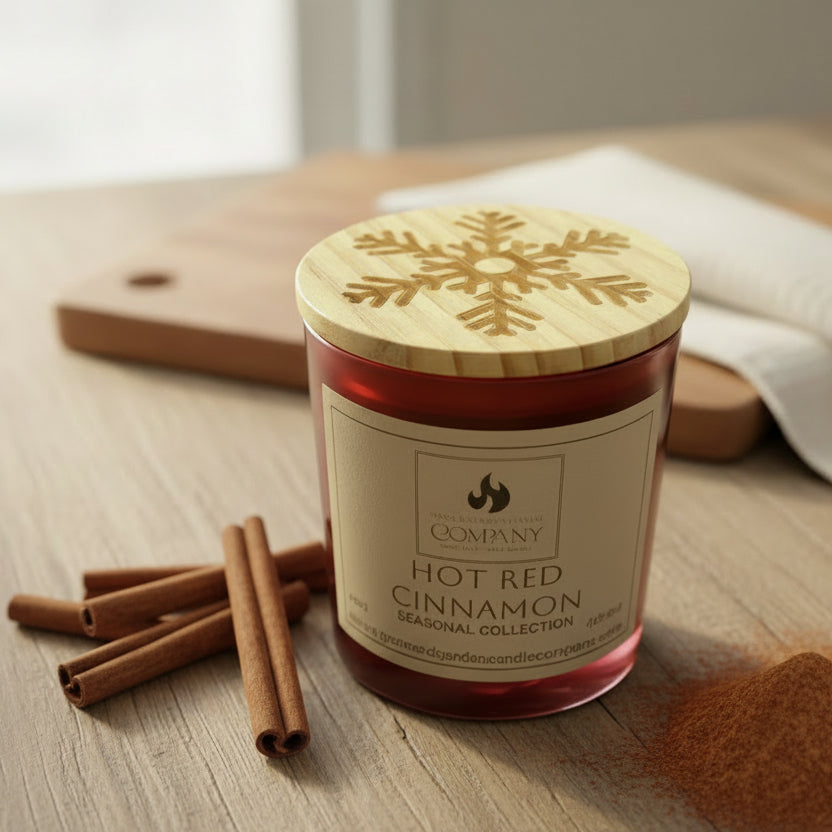 Red Hot Cinnamon Scented Candle