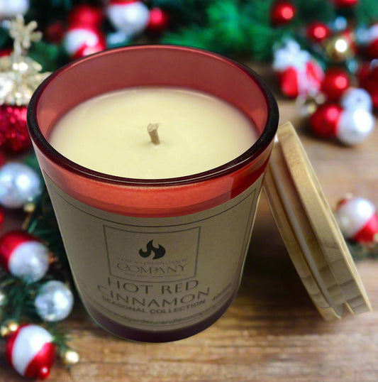 Red Hot Cinnamon Scented Candle