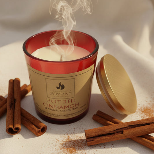 Red Hot Cinnamon Scented Candle