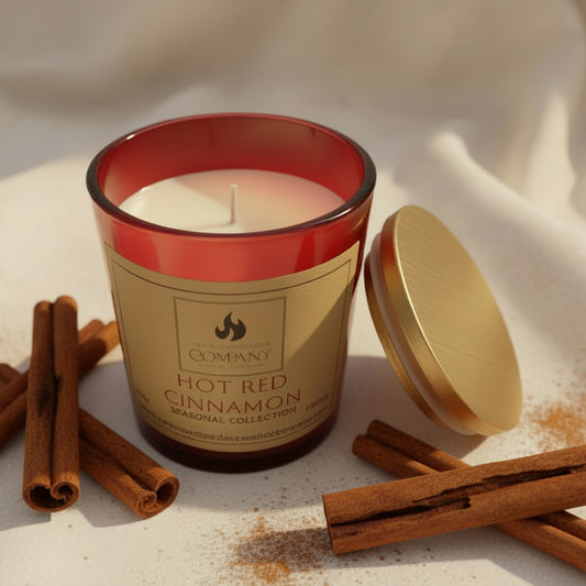 Red Hot Cinnamon Scented Candle