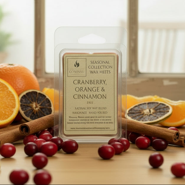 Cranberry, Orange & Cinnamon Wax Melts