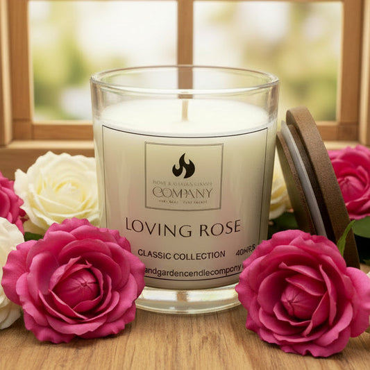 Rose Scented Candle