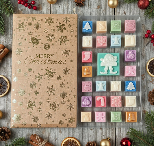 Christmas Wax Melt Advent Calendar (Kraft)
