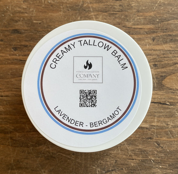 Lavender & Bergamot Creamy Tallow Balm