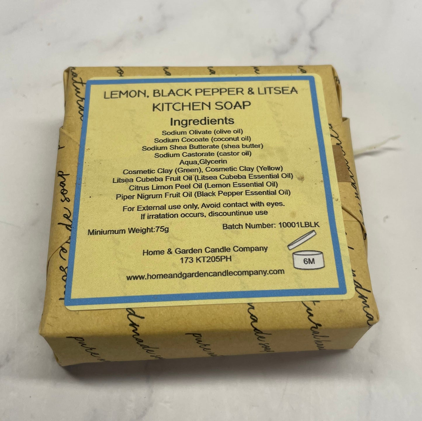 Lemon, Black Pepper & Litsea Cubeba