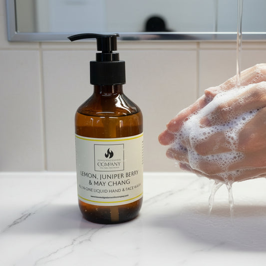 Lemon, Juniper & May Chang, Hand & Face Liquid Soap