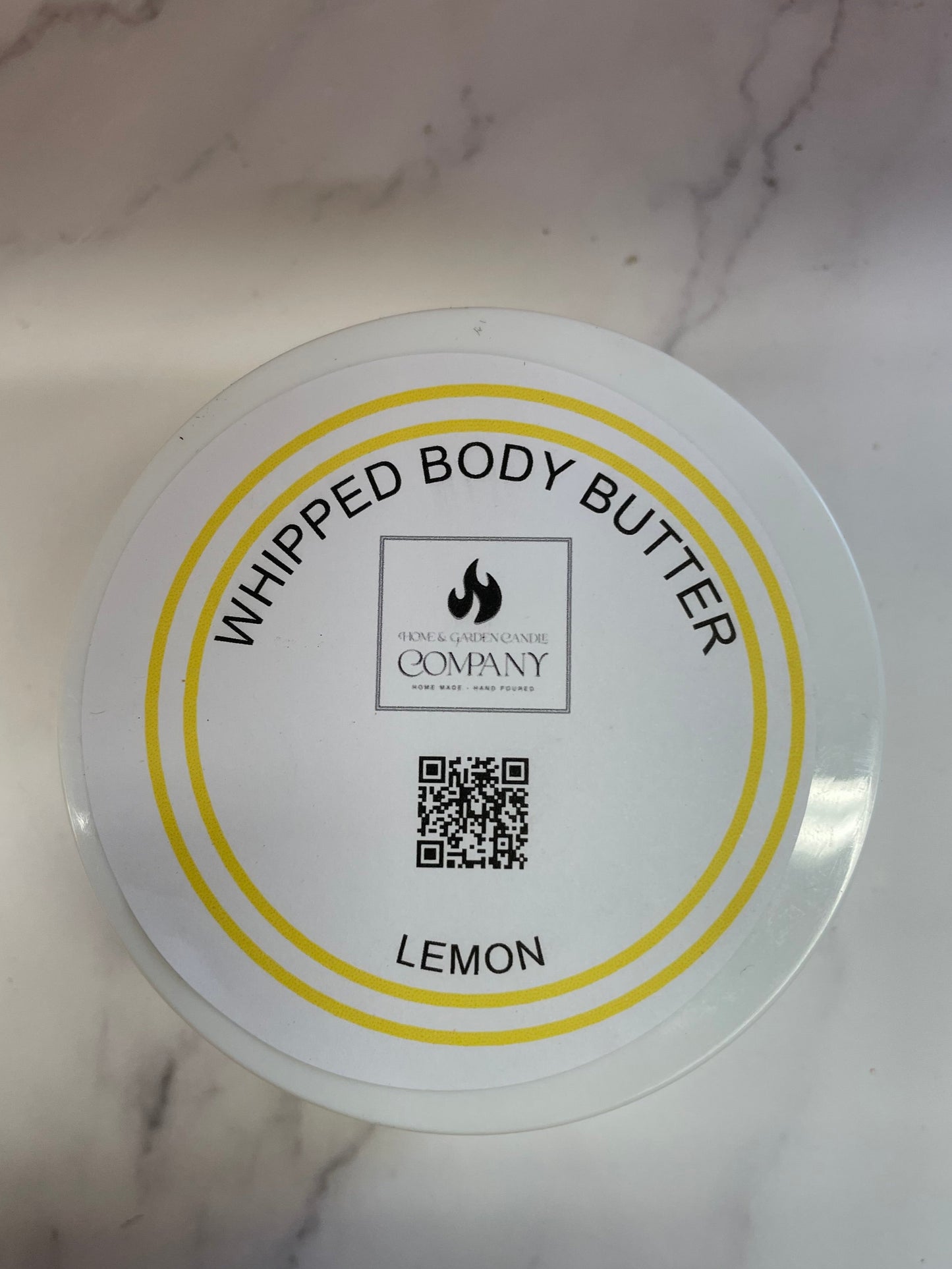 Lemon Whipped Body Butter