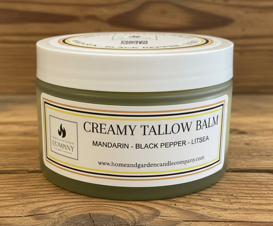 Mandarin, Black Pepper & Litsea Creamy Tallow Balm