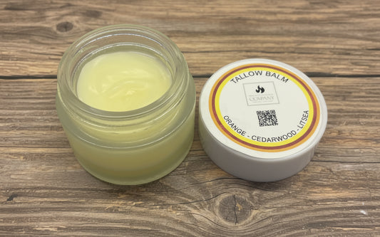 Orange, Cedarwood & Litsea Solid Balm