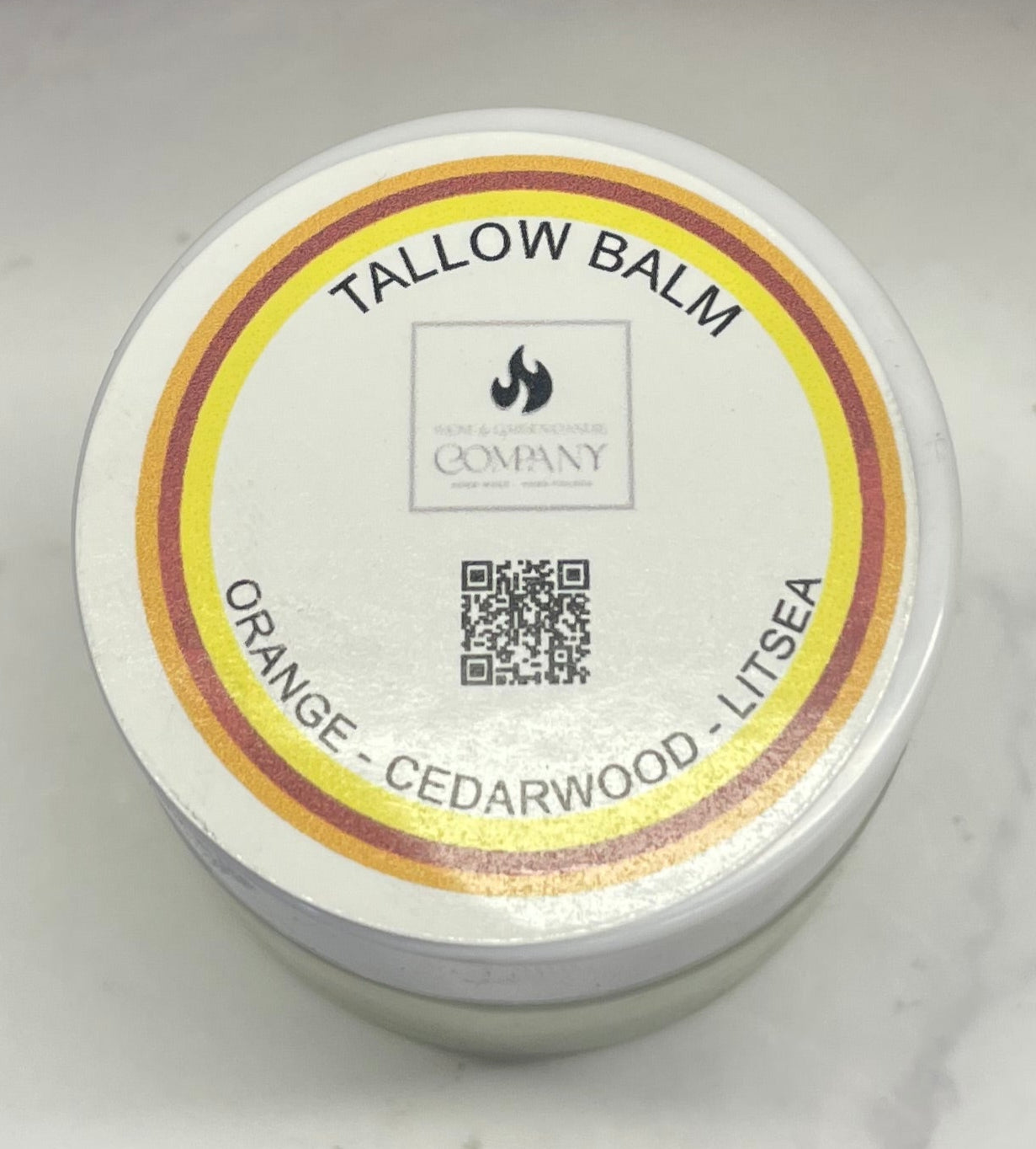 Orange, Cedarwood & Litsea Solid Balm
