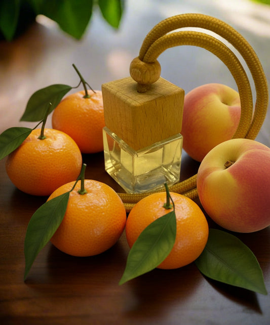 Sun-Kissed Mandarin & Peach Car Diffuser