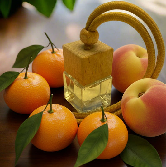 Sun-Kissed Mandarin & Peach Car Diffuser