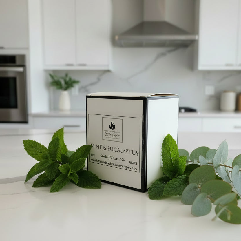 Mint & Eucalyptus Scented Candle