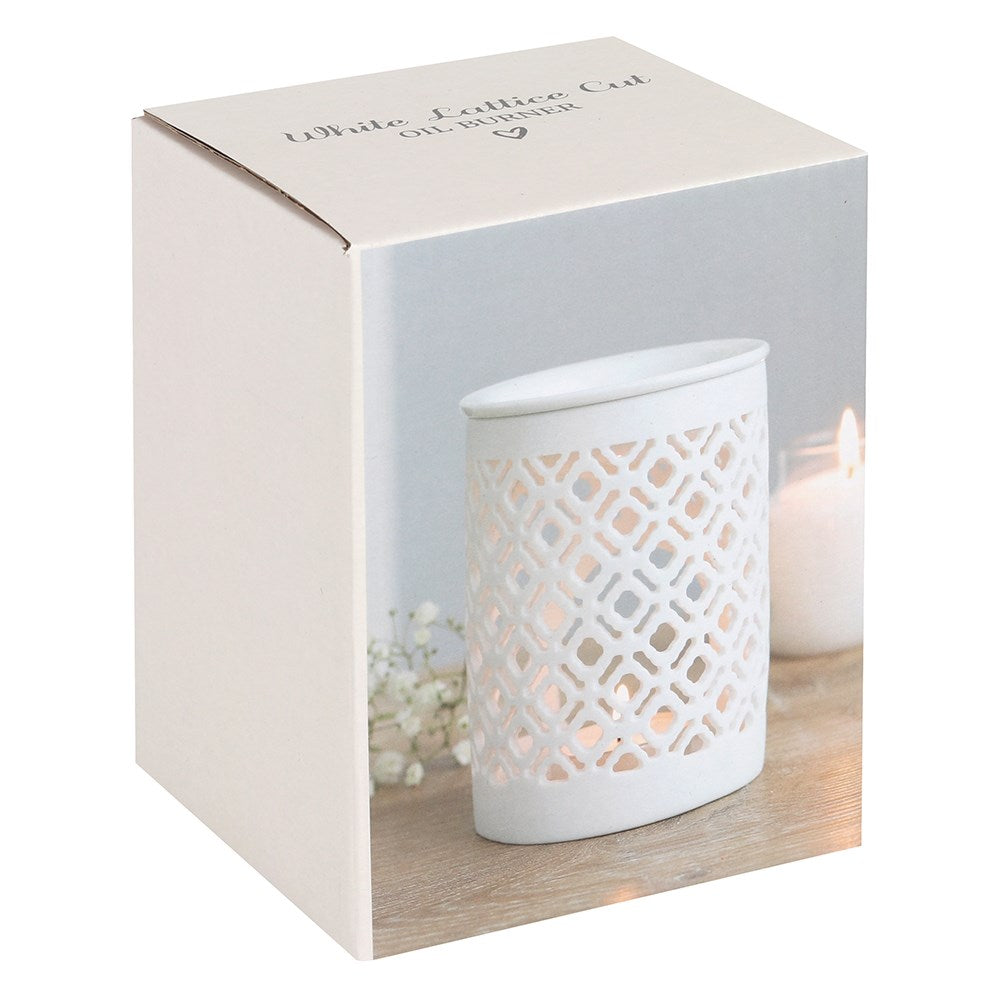 Lattice Pattern Wax Melt Burner