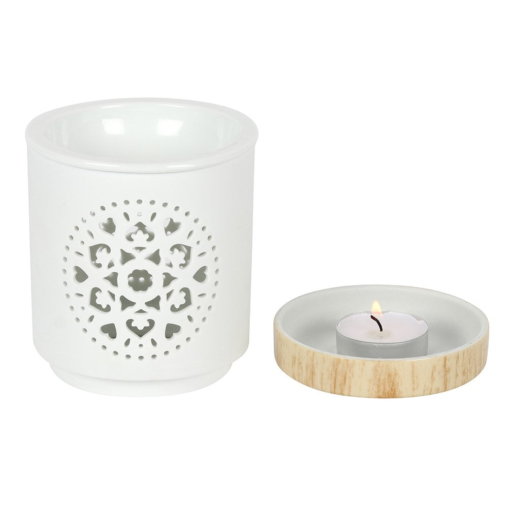 Mandala Pattern Wax Melt Burner
