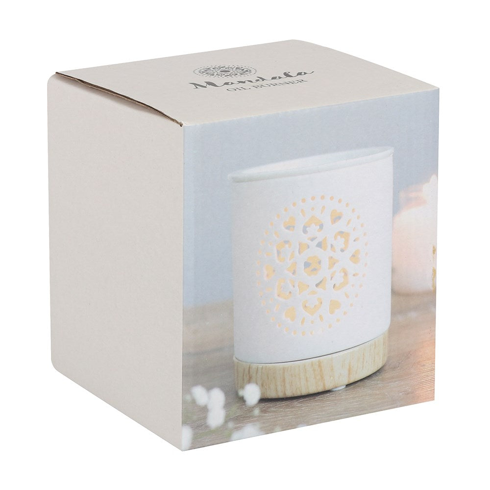 Mandala Pattern Wax Melt Burner