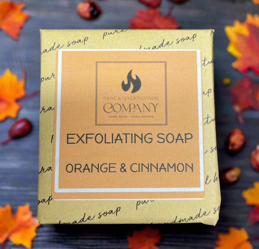 Orange & Cinnamon Exfoliating Soap