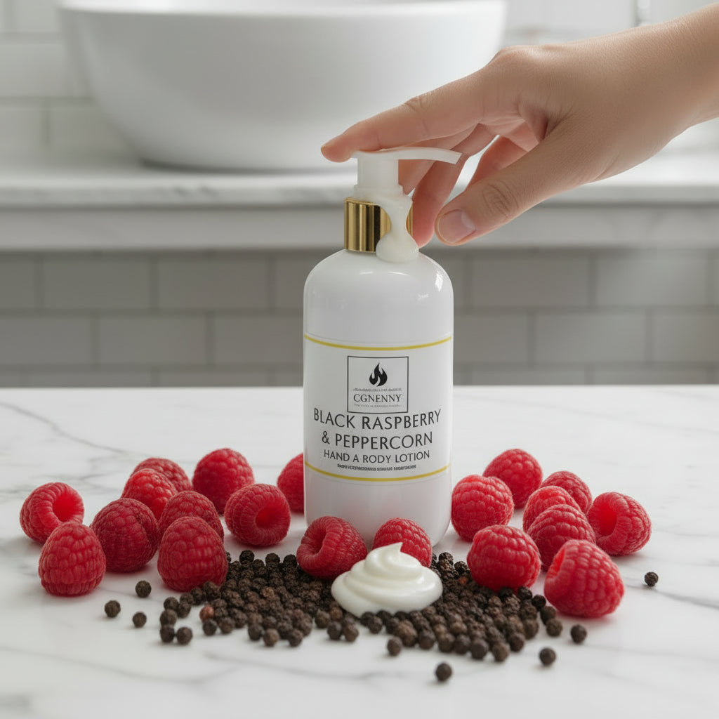 Black Raspberry and Peppercorn Hand & Body Lotion