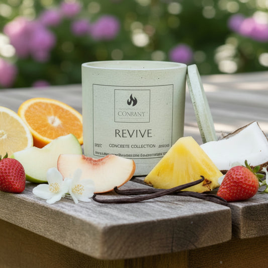 Revive Well-Being Scented Concrete Candle 10oz