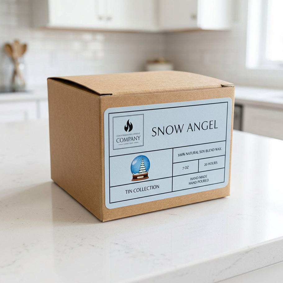 Snow Angel Scented Tin Candle