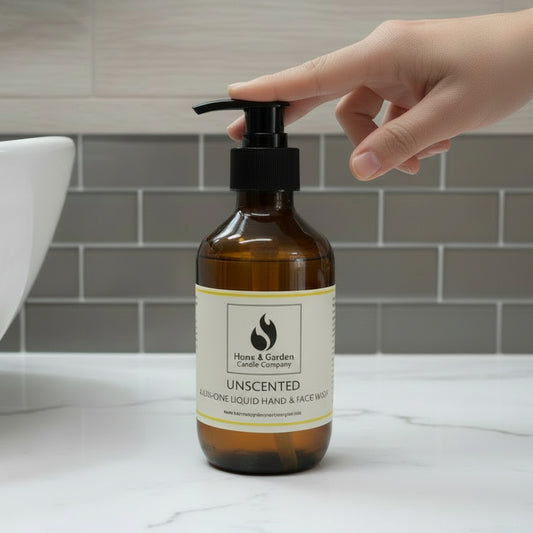 Unscented Hand & Face Liquid Soap