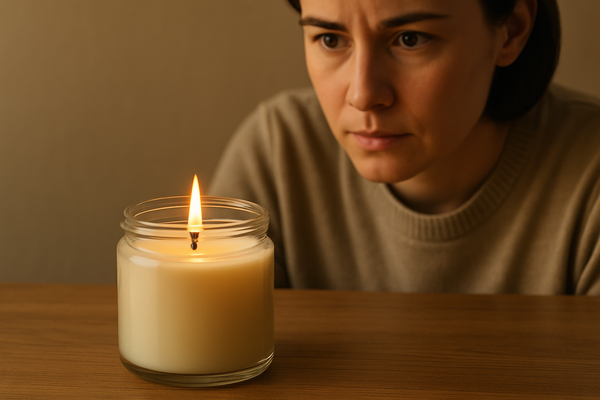 Keep an eye on your candle - never leave unattended