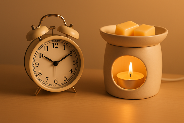 Limit wax burner use to 3-4 hours