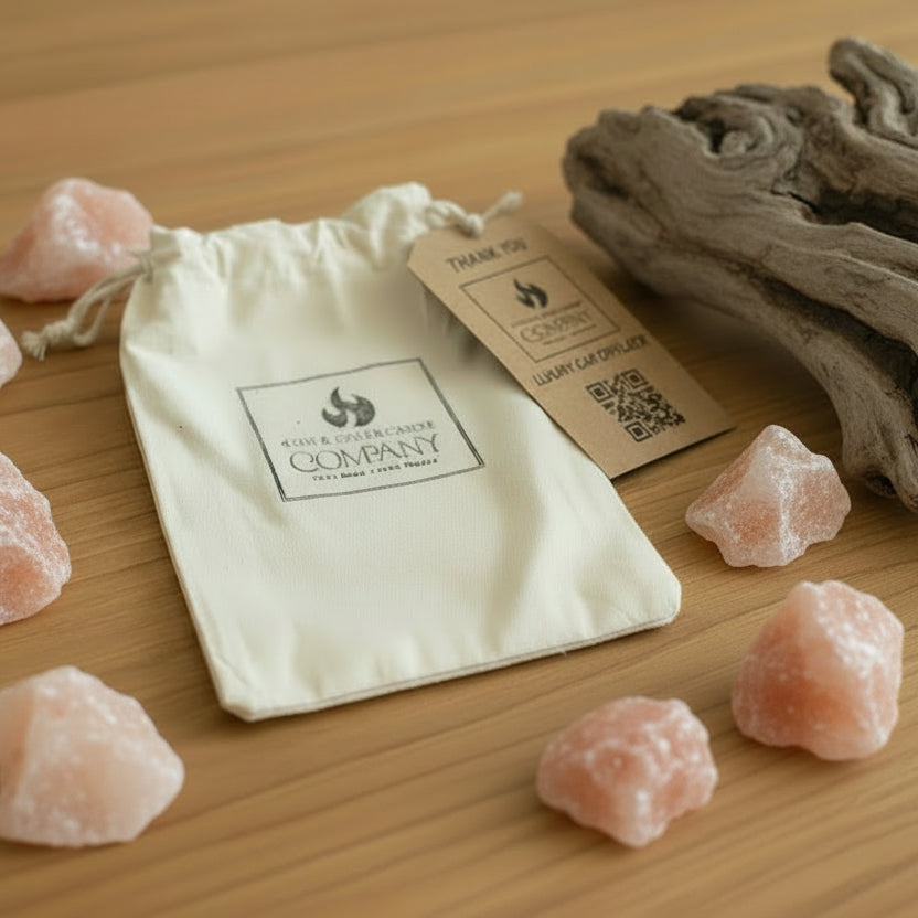 Driftwood and Rock Salt Car Diffuser