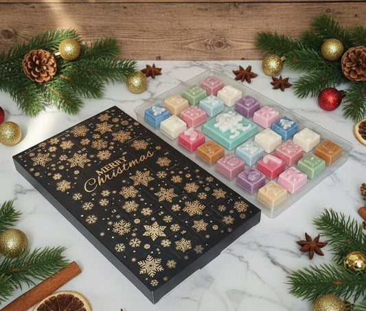 Christmas Wax Melt Advent Calendar (Black)