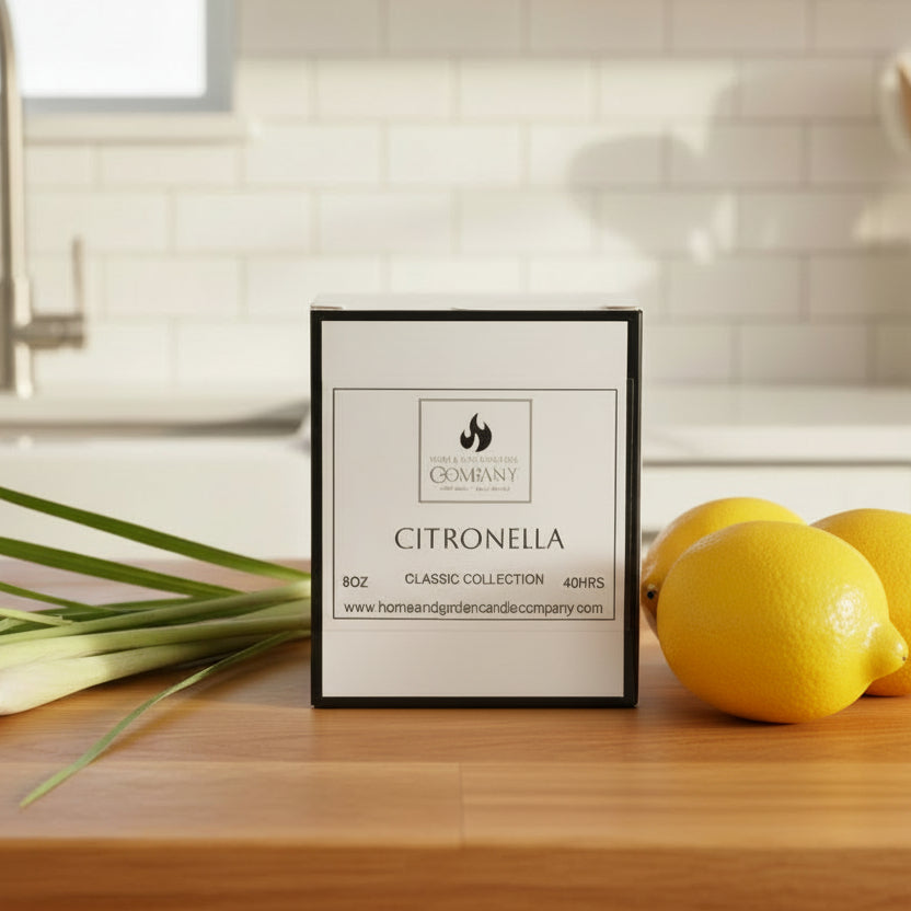 Citronella Scented Candle