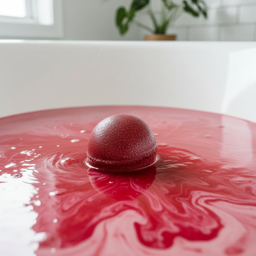 Cranberry Cocktail Bath Bomb