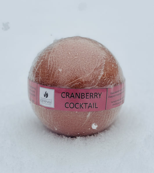 Cranberry Cocktail Bath Bomb