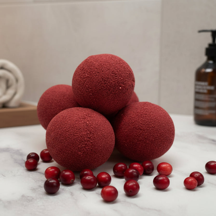 Cranberry Cocktail Bath Bomb