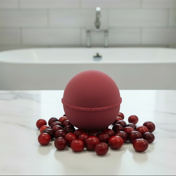 Cranberry Cocktail Bath Bomb