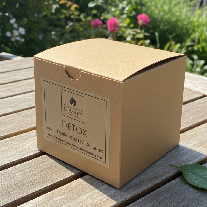 Detox Well-Being Scented Concrete Candle 10oz