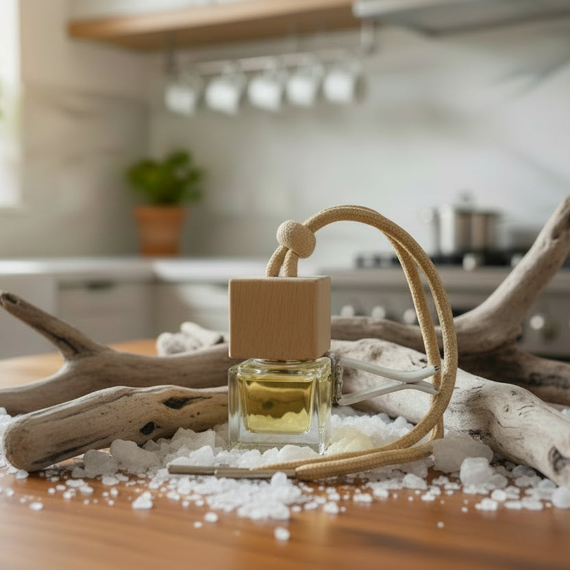 Driftwood and Rock Salt Car Diffuser