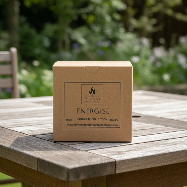 Energise Well-Being Scented Concrete Candle