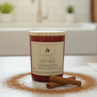Red Hot Cinnamon Scented Candle