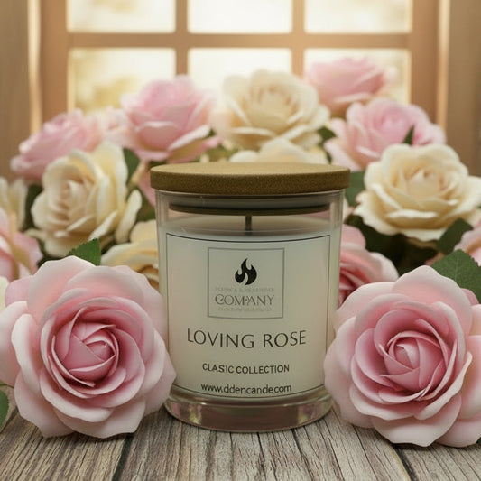 Rose Scented Candle
