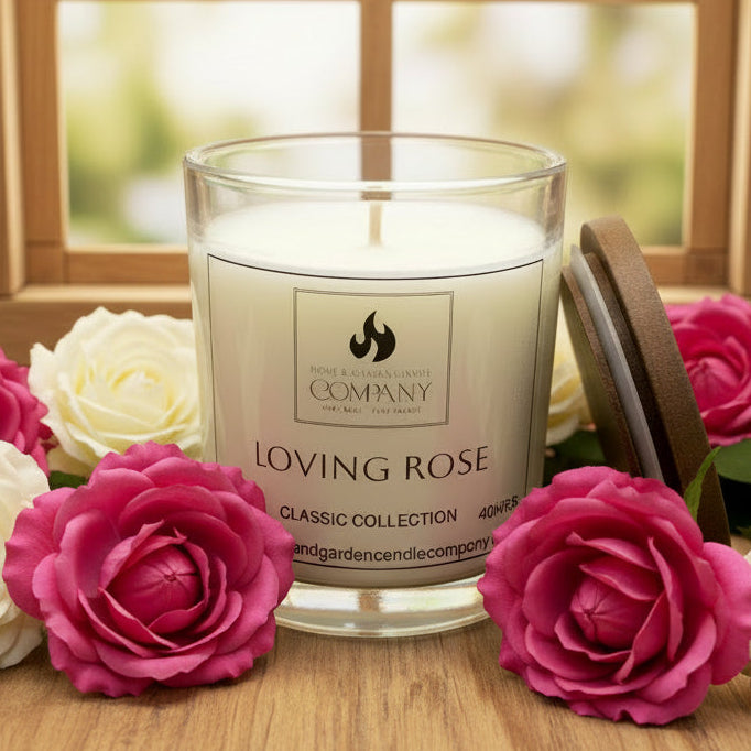 Rose Scented Candle