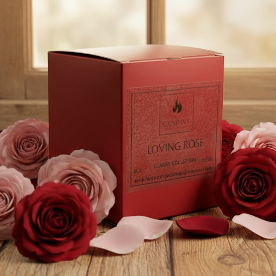 Rose Scented Candle