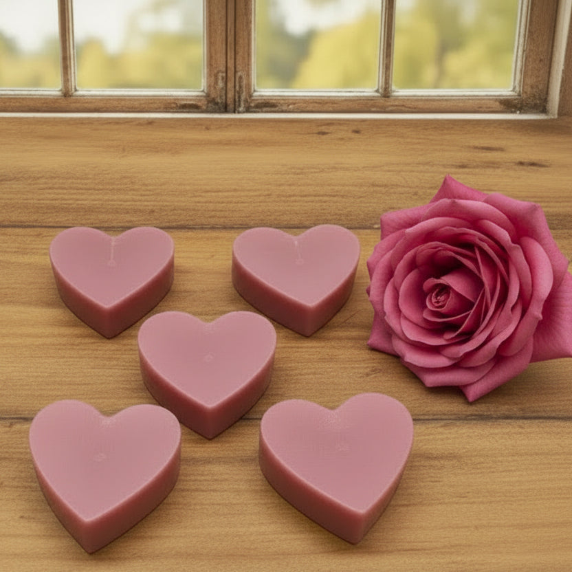 Box of Heart Wax Melts