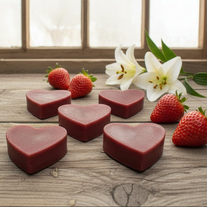 Box of Heart Wax Melts