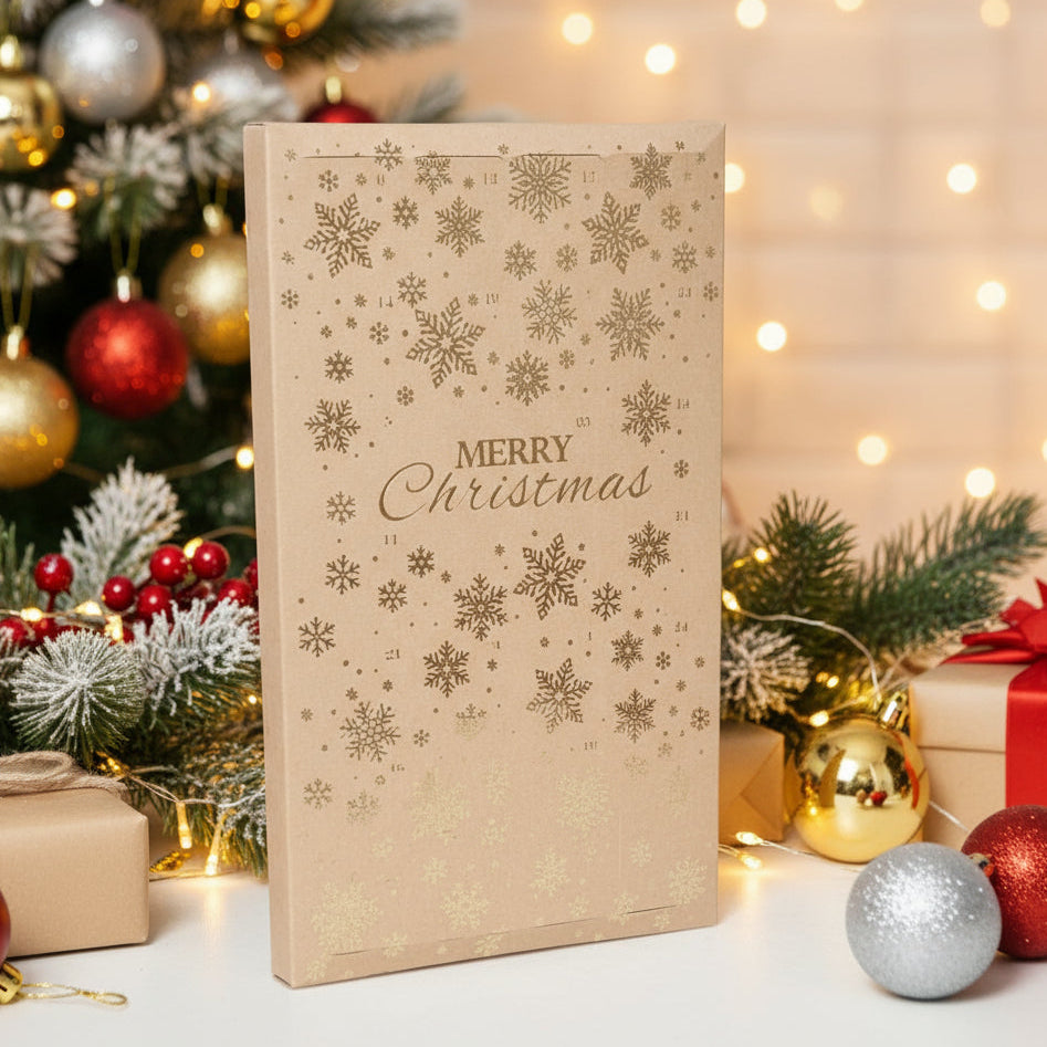 Christmas Wax Melt Advent Calendar (Kraft)